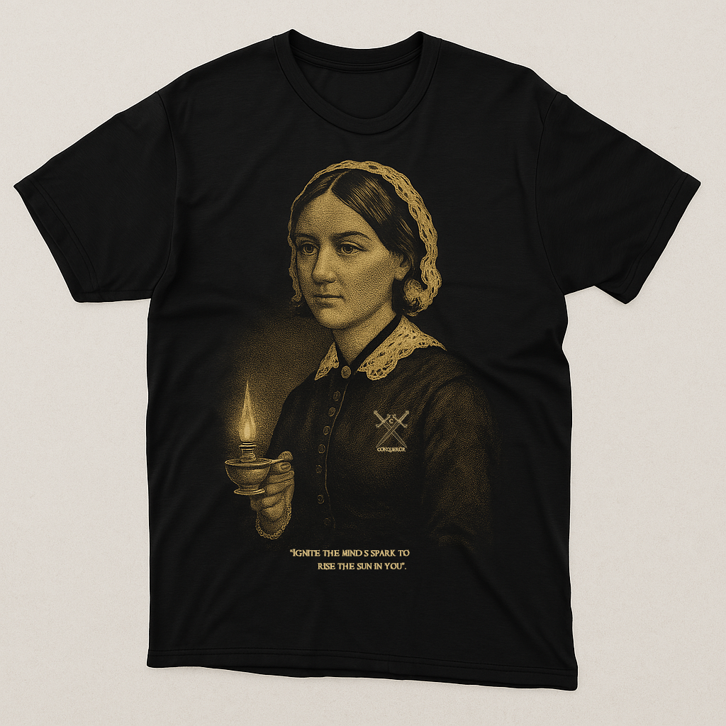 Florence Nightingale Quote T-Shirt – Strength & Compassion