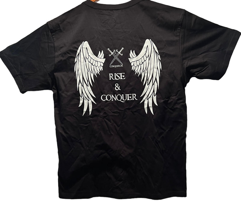 Rise & Conquer Angel wings - T- shirt