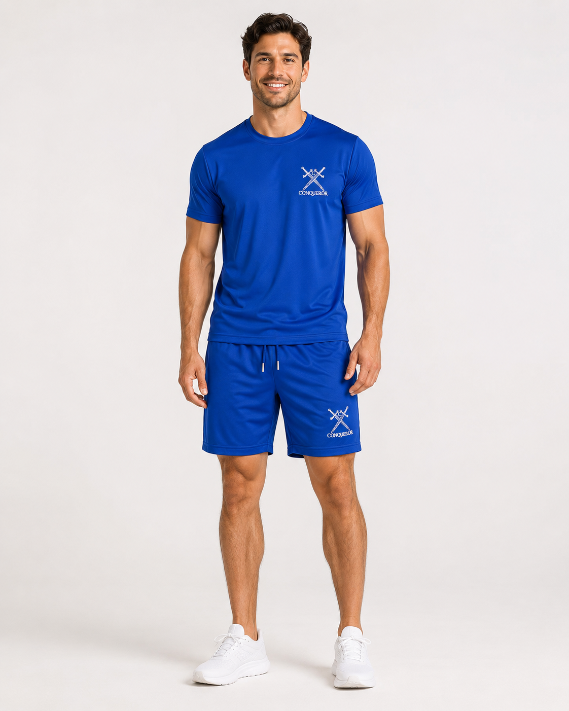 Conqueror Signature Short Set - Blue