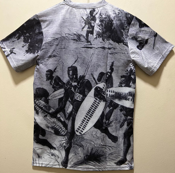 Shaka Zulu “all over print” T- shirt