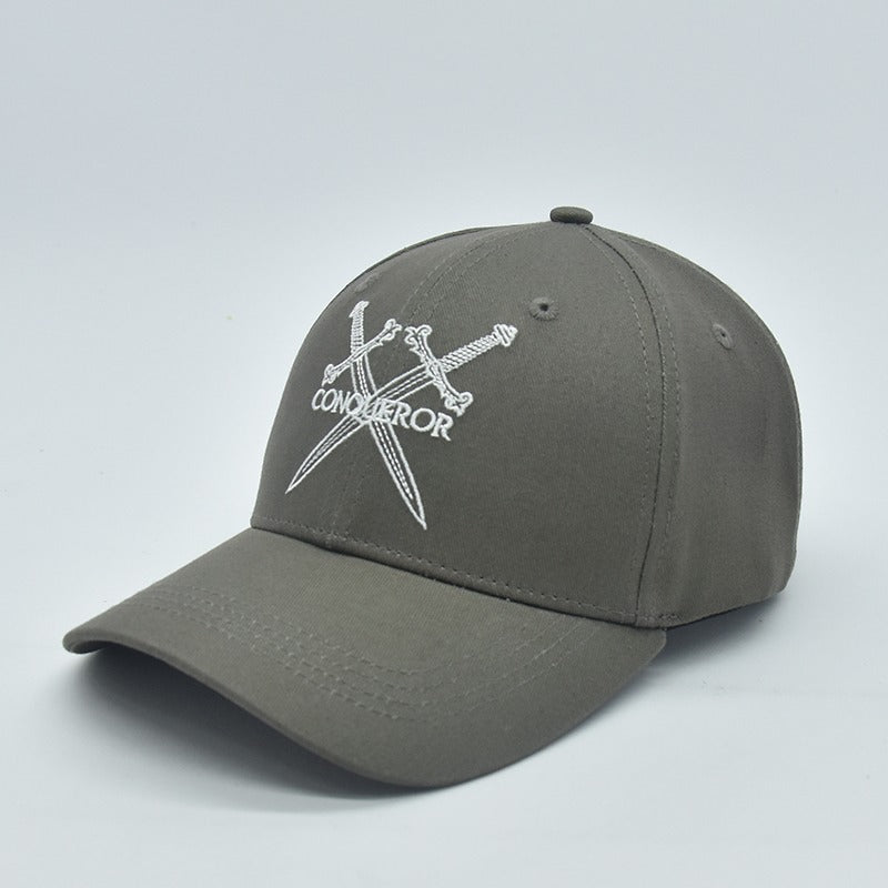 Chapeau Strapback Gris Kaki