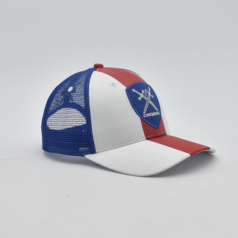 Red white & blue SnapBack hat