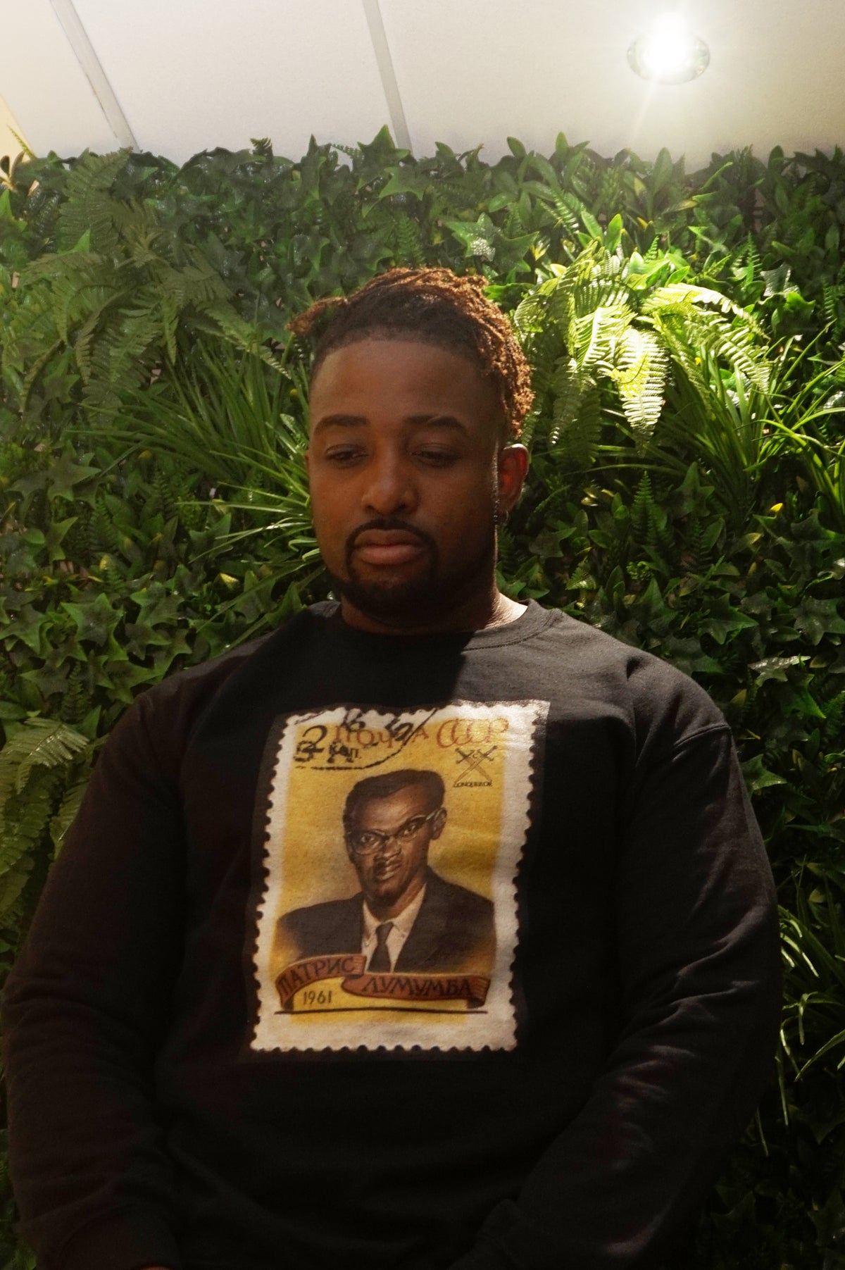 Lumumba:  Legacy  Stamp Jumper
