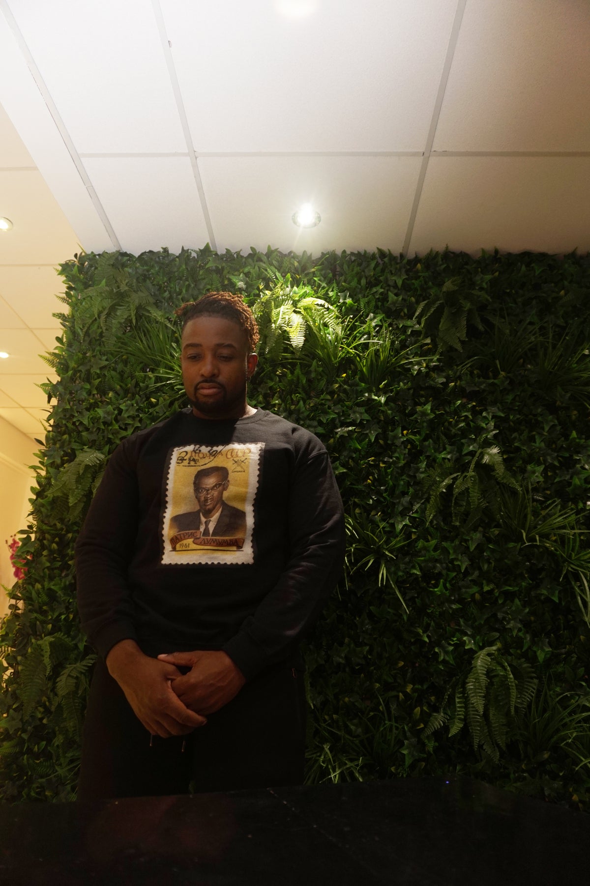 Lumumba:  Legacy  Stamp Jumper
